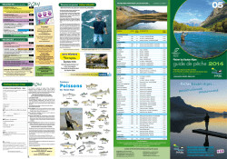 guide de p&ecirc;che 2014 - P&ecirc;che dans les Hautes Alpes
