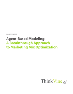 Agent-Based Modeling: A Breakthrough Approach to Marketing Mix