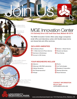MGE Innovation Center - University Research Park