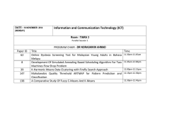 Information and Communication Technology (ICT)