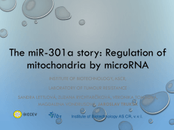miR-301a results