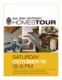 Program - AIA San Antonio