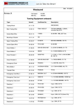 Towing Equipment (PDF)