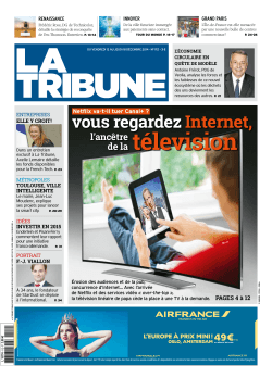 La Tribune Hebdo 12 décembre 2014