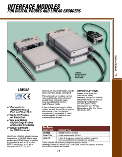 INTERFACE MODULEs