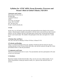 Download PDF version of syllabus - ATOC