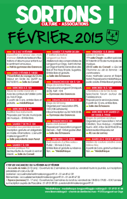 SORTONS février 2015