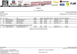 Grayant - Courses sur sable FFM