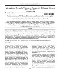 International Journal of Advanced Research in Biological