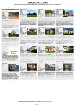 Journal immobilier 03