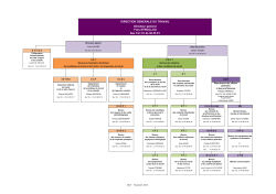 Organigramme de la DGT