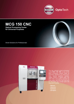 MCG 150 CNC