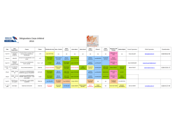 Désignations Corps Arbitral 2014