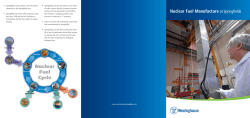 Nuclear Fuel brochure