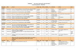 Media Informatics, WS 05/06, (Planungsstand 3 - B-IT