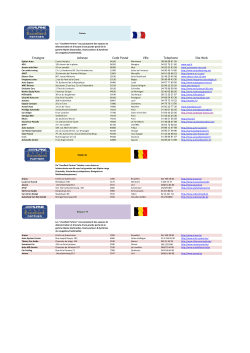 Liste PDF Excellent partners Alpine