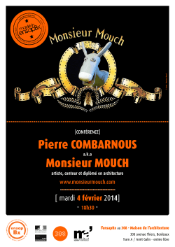 Pierre COMBARNOUS Monsieur MOUCH
