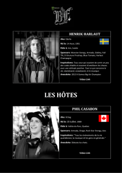 LES HÔTES - Les Arcs