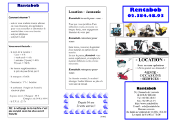 Imprimer les tarifs et la documentation