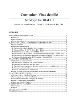 MBAYE FALL Diallo – IMMD