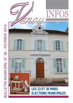 f&eacute;vrier 2014 - Mairie de Venoy