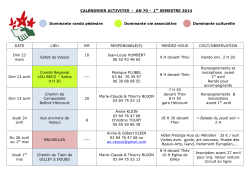 calendrier_activites-sem1-2014 - Les Amis de la nature de Vesoul