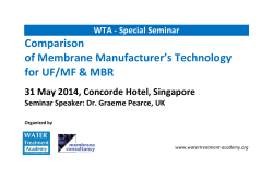 Commercial Membranes -Singapore