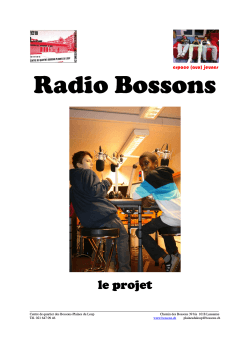 Adolescents, Radio Bossons