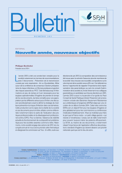 Bulletin mars 2014