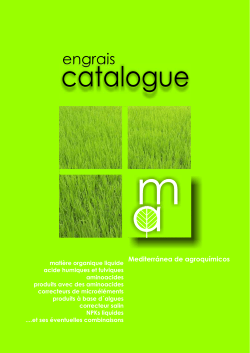 Catalogue - Mediterranea de agroquimicos