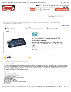 ATmega2560 Arduino Mega 2560 Evaluation Board