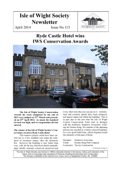 Newsletter 115 - Isle of Wight Society
