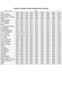 Dourdan horaires-transport-urbain