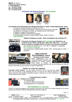Documentation g&eacute;n&eacute;rale Pr&eacute;vention