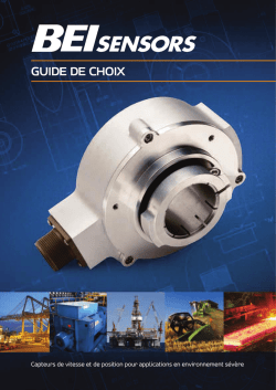 GUIDE DE CHOIX