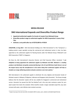 SMJ International Expands and Diversifies Product Range
