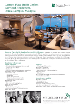 Download Factsheet - Lanson Place Bukit Ceylon Serviced