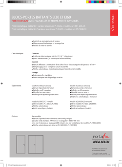Fiche produit PLANO