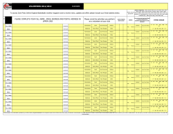 Download Volunteer Information Form (pdf)