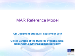 MAR Reference Model