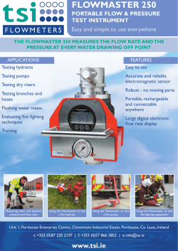 Download Flowmaster 250 PDF Brochure