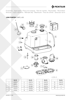 Ersatzteile - Spare parts - Pièces de rechange - Parti