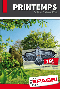 Du 10 au 29 Mars 2014 - idiart