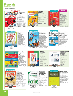 Français - Scholastic Canada