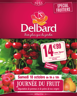 JOURN&Eacute;E DU FRUIT