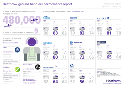 Heathrow ground handlers performance report