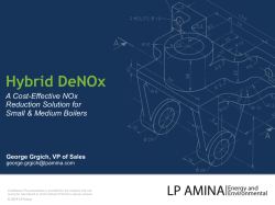 Hybrid DeNOx by George Grgich, LP Amina