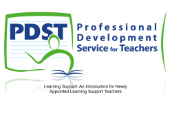 Introduction to Learning Support Workshop