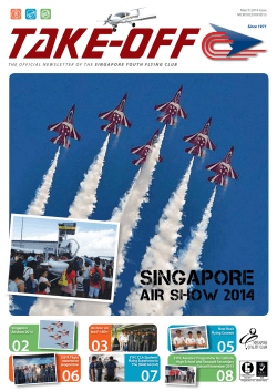 March 2014 Issue - Singapore Youth Flying Club