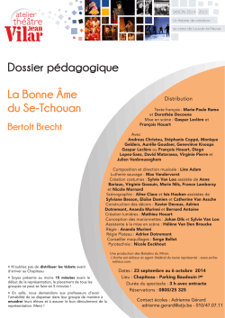 Dossier p&eacute;dagogique